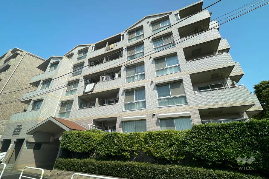 中馬込オリエントコートの外観（南東側から