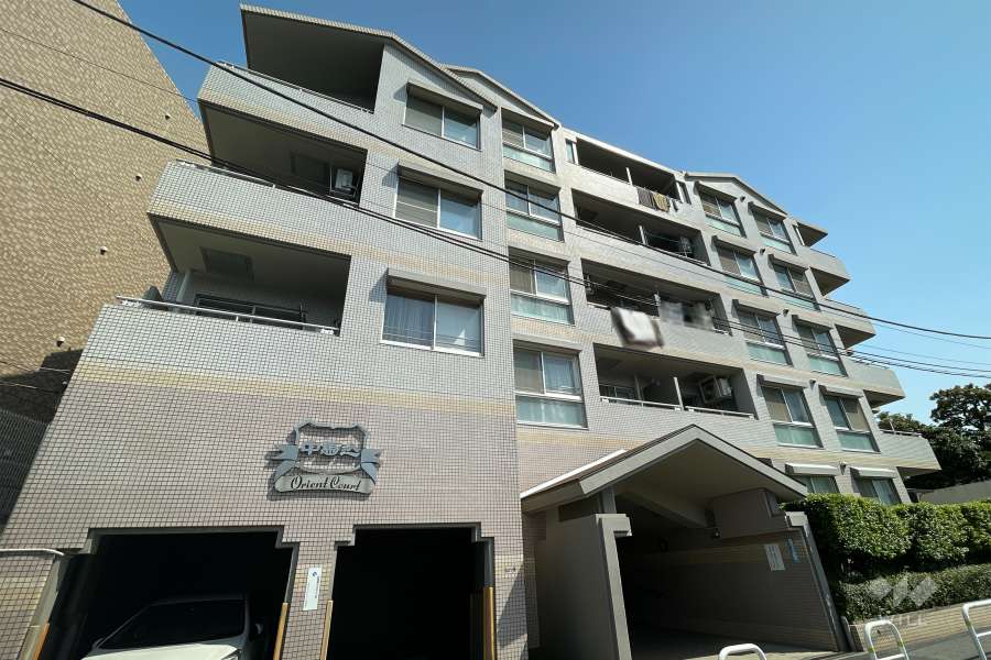中馬込オリエントコートの外観（南側から）