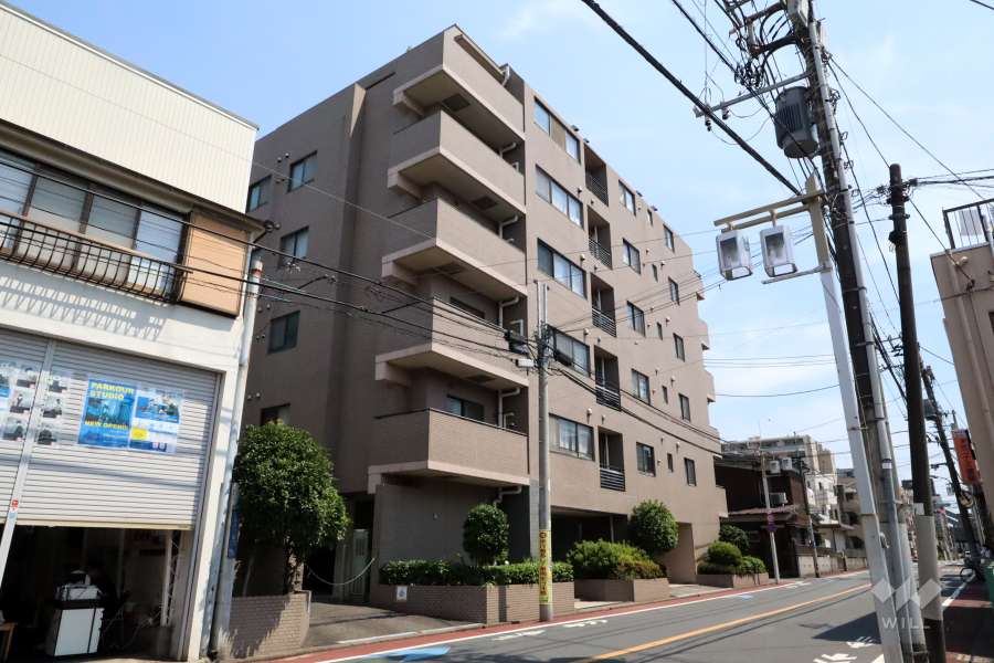ルミネ馬込の外観(北西側から)