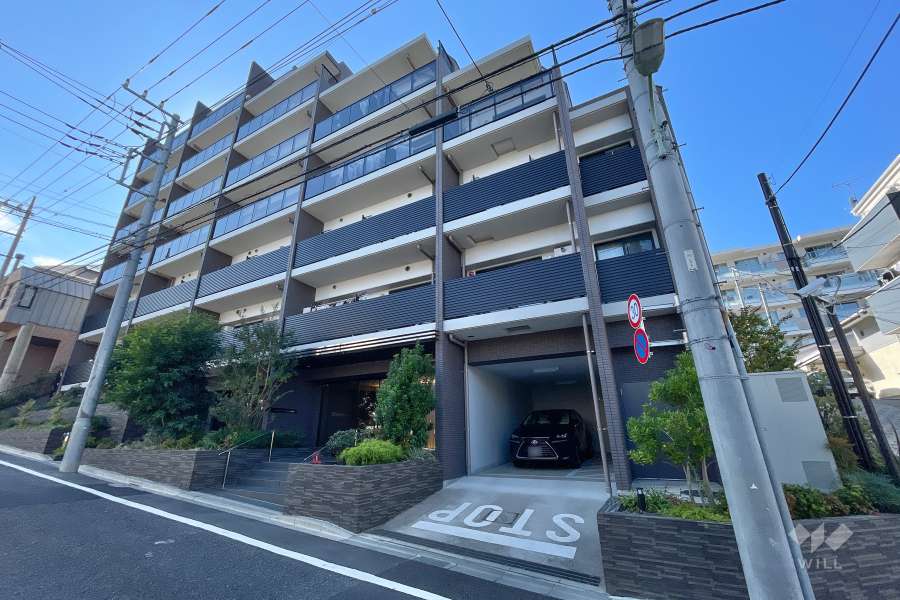 エクセレントシティ馬込ヒルズの外観（北東側から）