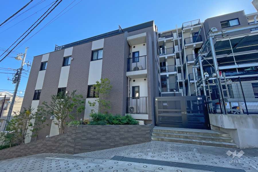 エクセレントシティ馬込ヒルズの外観（北西側から）