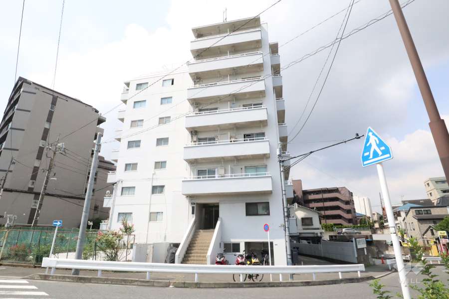 馬込マンションの外観（北東側から）