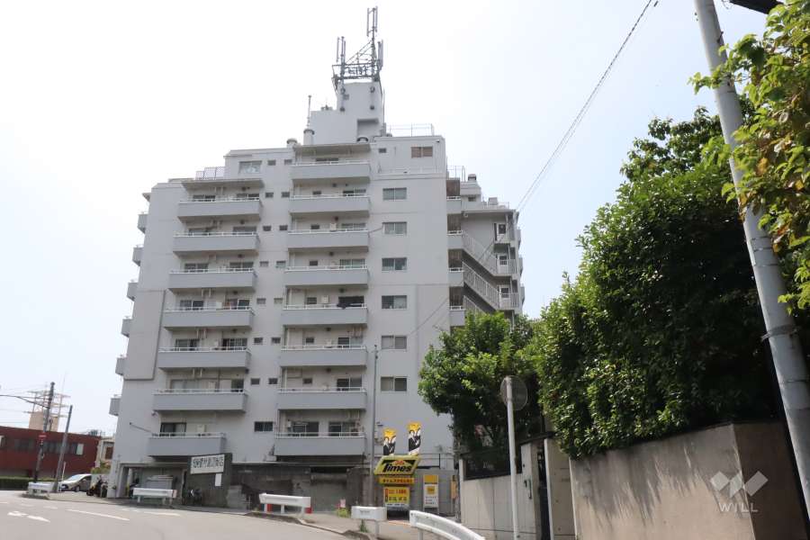 馬込マンションの外観（北側から）