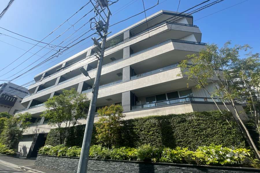 アールブラン馬込の外観（南側から）