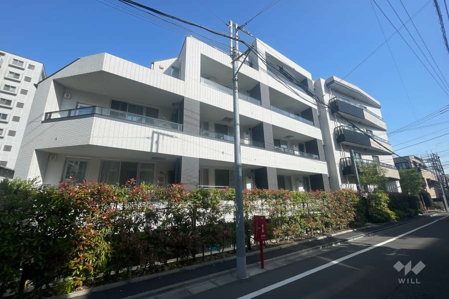 アールブラン馬込の外観（北西側から）