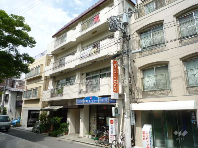 羽衣コーポの外観（南西側から）