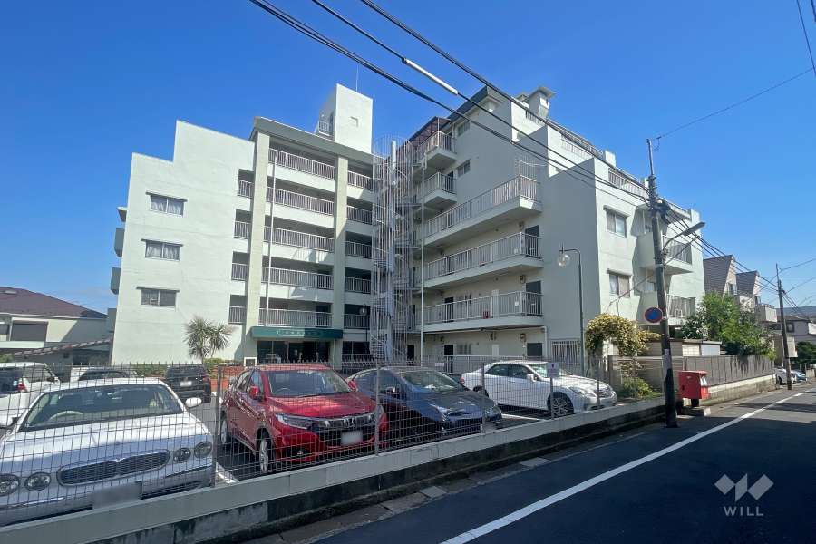 中馬込ハイツの外観（北西側から）