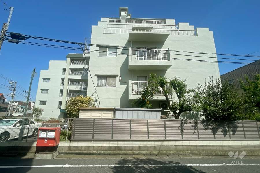 中馬込ハイツの外観（西側から）