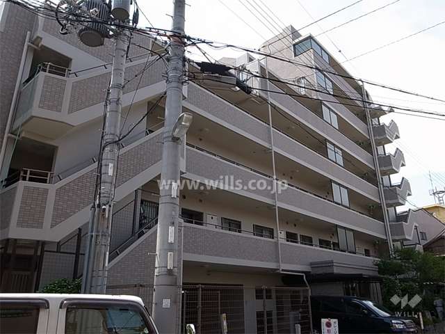 ステイツ甲子園口二丁目の外観（北東側から）