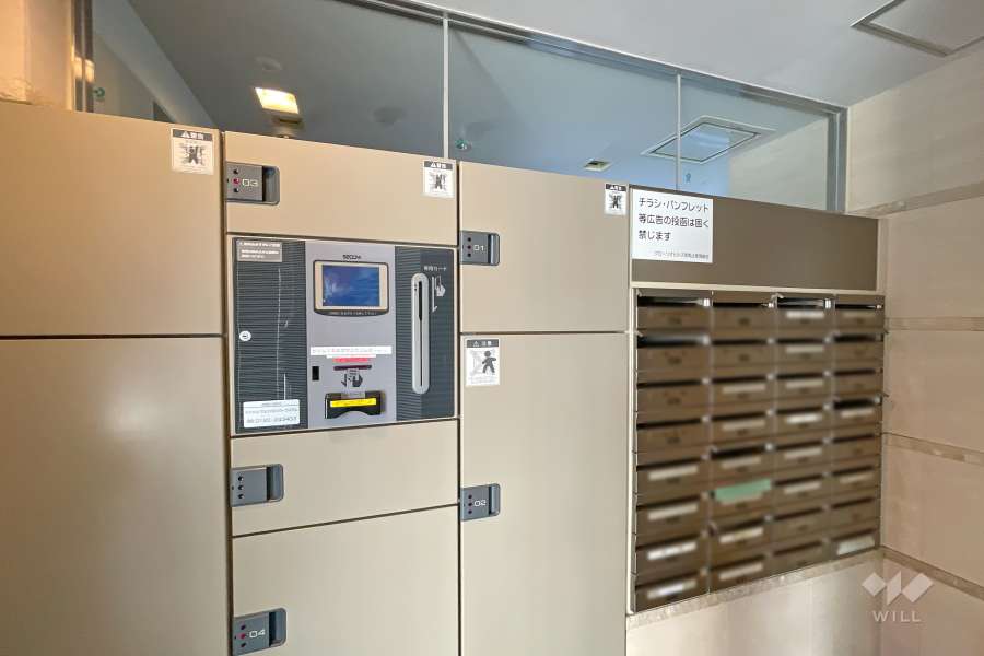 宅配ボックスと集合ポスト