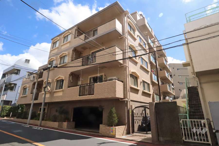 ケルン馬込の外観(南西側から)