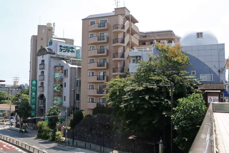 ケルン馬込の外観（北西側から）