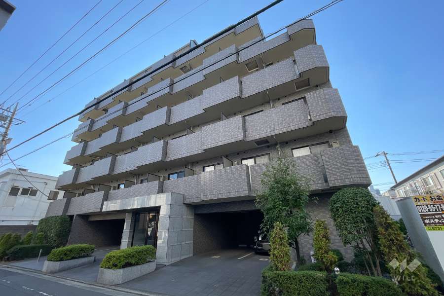 ルーブル西馬込弐番館の外観（北東側から）