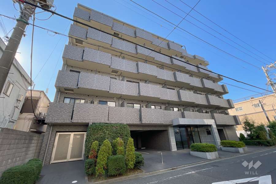 ルーブル西馬込弐番館の外観（南東側から）