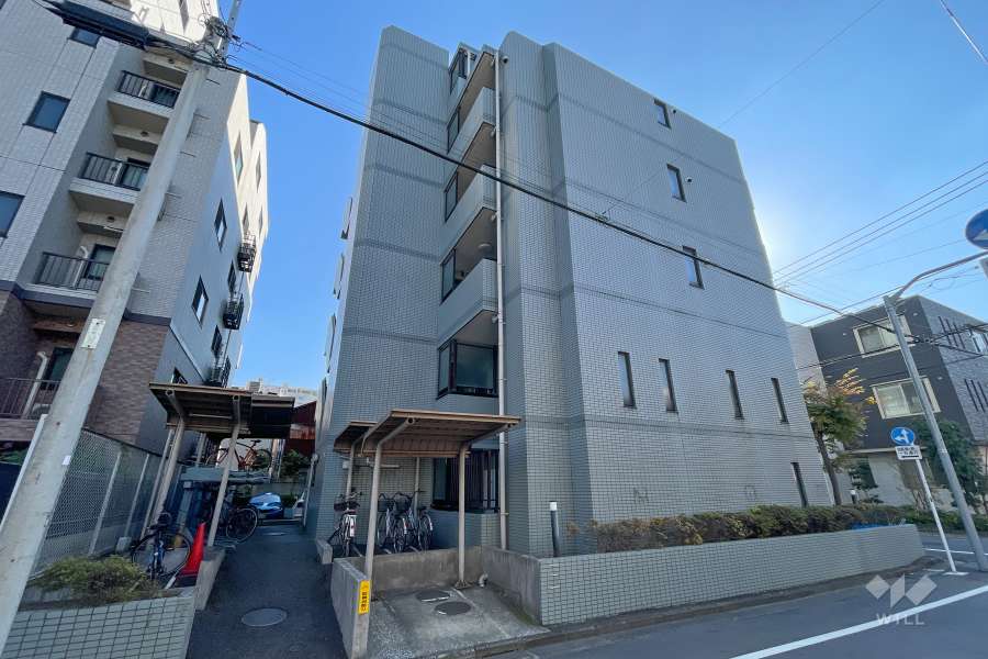 ルーブル池上２の外観（北東側から）