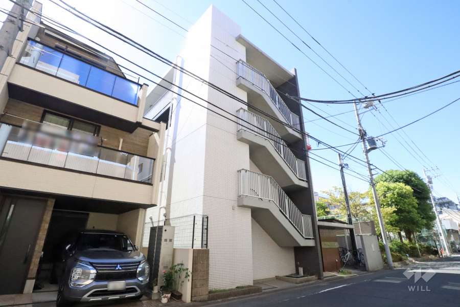 ヴェルト西馬込2の外観(南東側から)