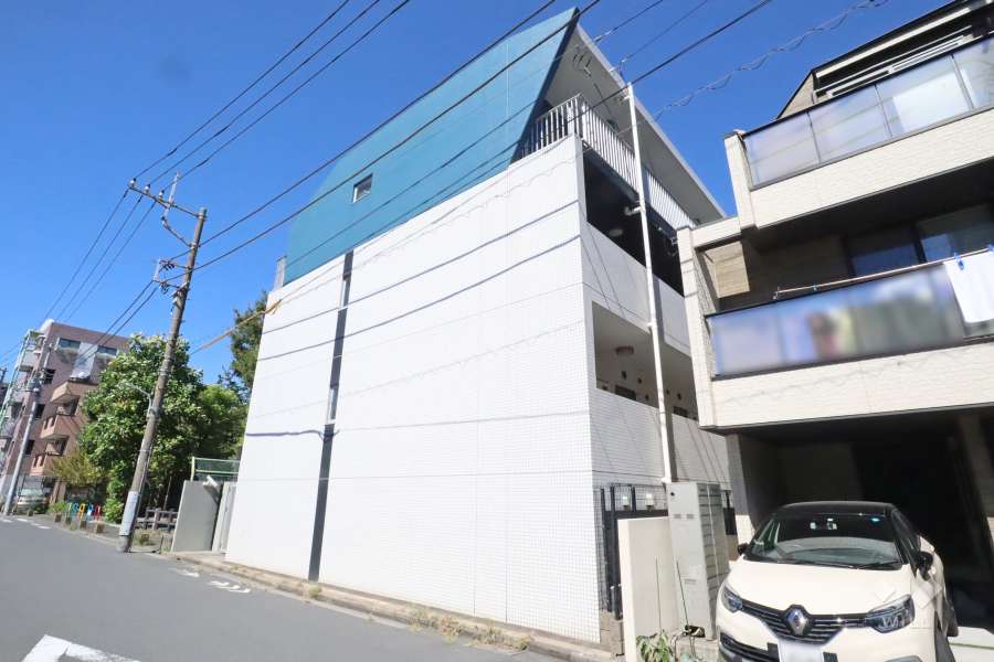 ヴェルト西馬込2の外観(南西側から)