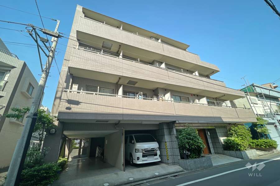 日神デュオステージ仲池上の外観（南東側から）