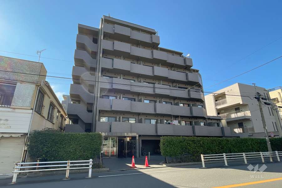 ルーブル西馬込参番館の外観（南東側から）