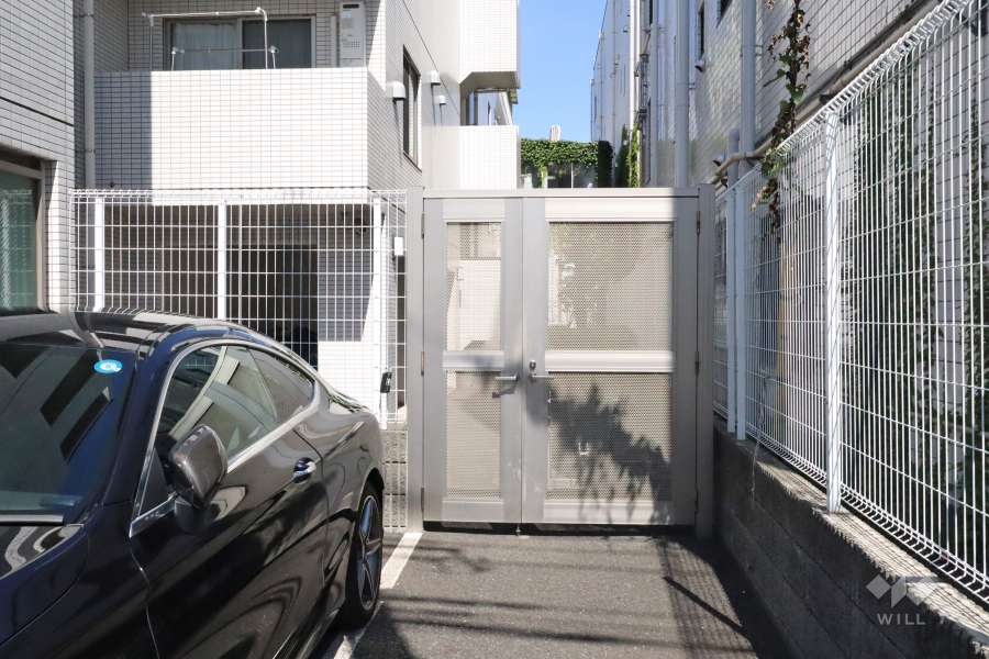 駐輪場の出入り口