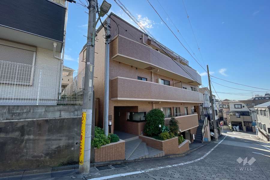 マイキャッスル西馬込の外観（北東側から）