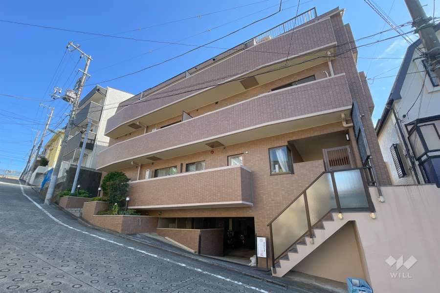 マイキャッスル西馬込の外観(北西側から)