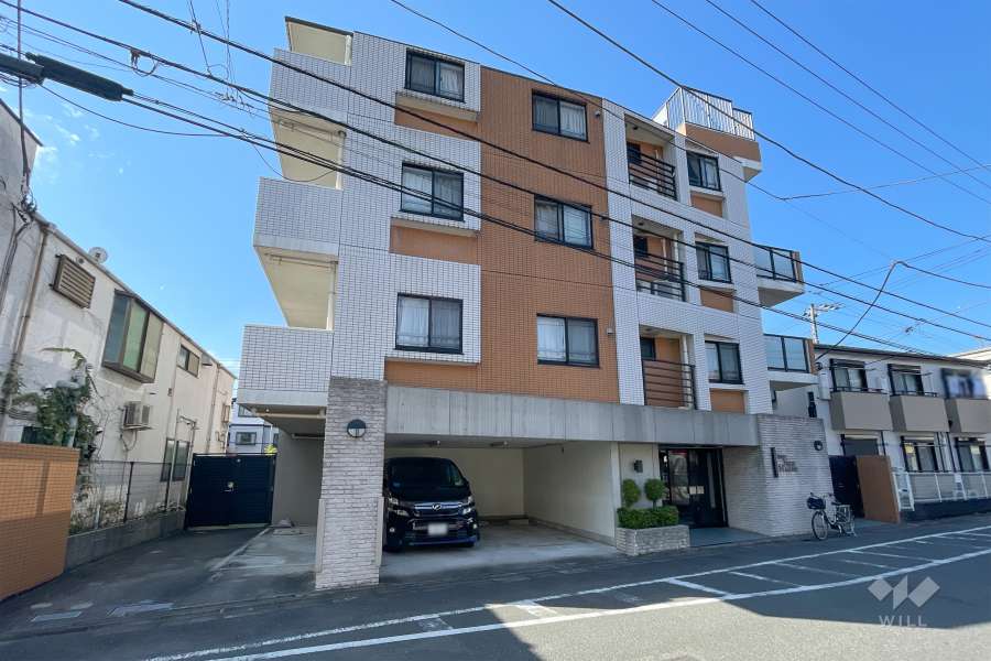 ロセット西馬込の外観（南東側から）　