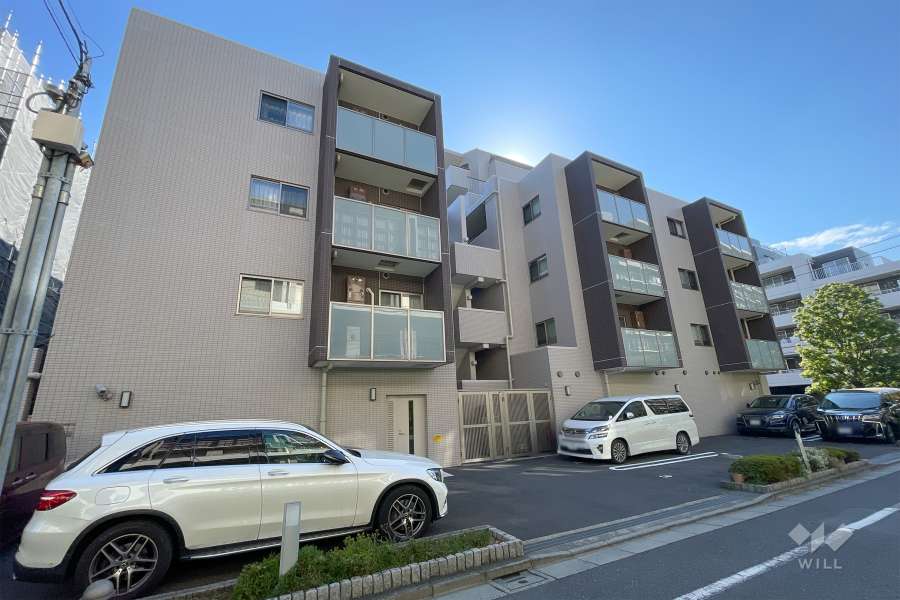 西馬込レジデンスの外観（北側から）