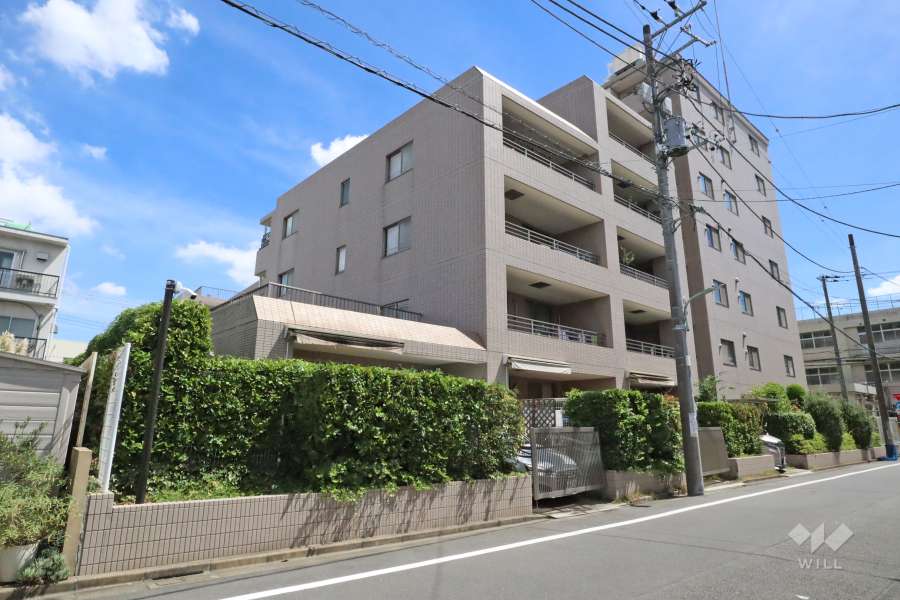 センチュリーハイツ西馬込の外観(北西側から)