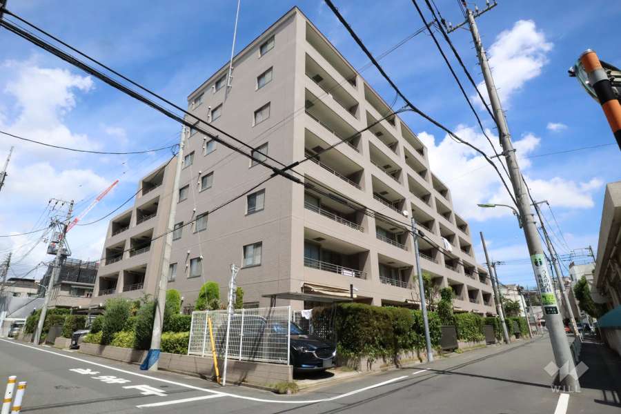 センチュリーハイツ西馬込の外観(南西側から)