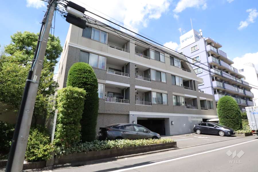 パークホームズ西馬込の外観(南東側から)