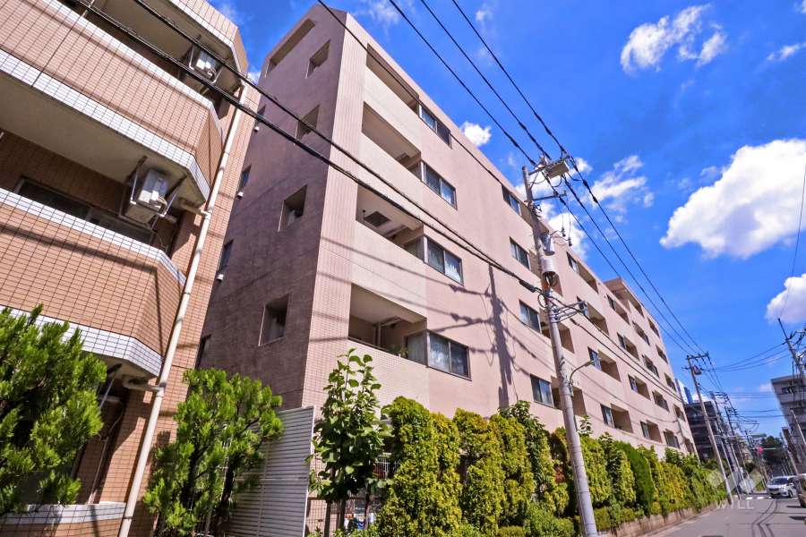 カーサフロレスタ西馬込参番館の外観(南西側から)