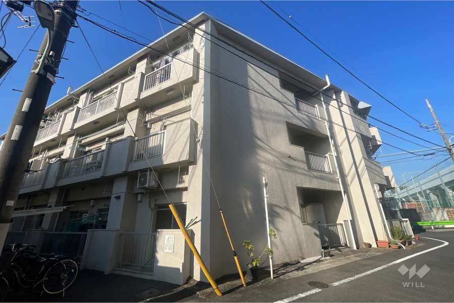 リヴイン共進仲六郷の外観（南東側から）