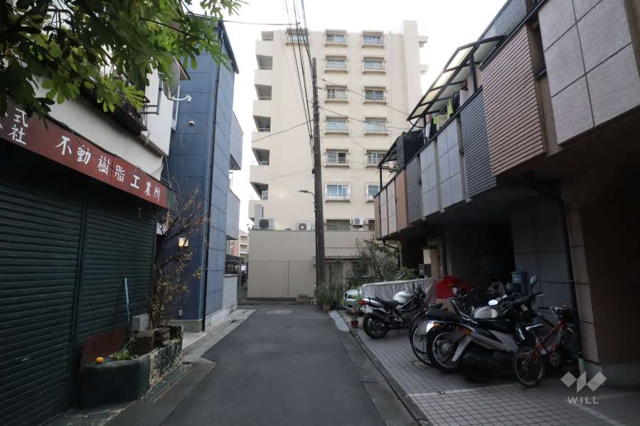 ビレッタ仲六郷の外観（北側から）