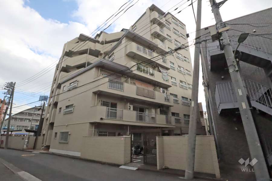 ニックハイム京浜蒲田第の外観（北西側から）