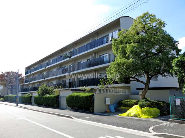 パロス甲子園三番町A棟の外観（北東側から）