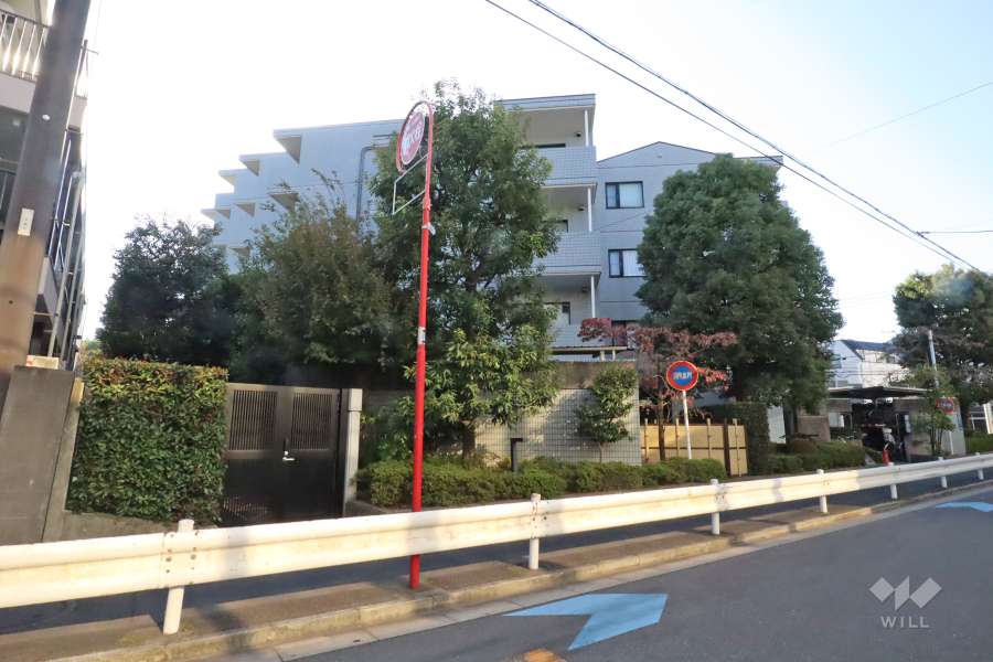 グランドメゾン多摩川の外観（北東側から）