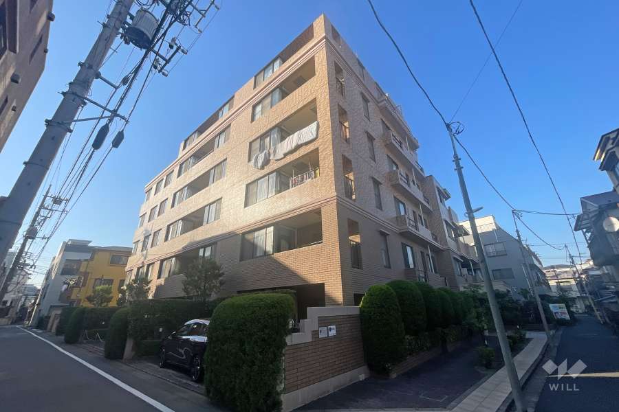 グランドステージ蒲田の外観（南東側から）