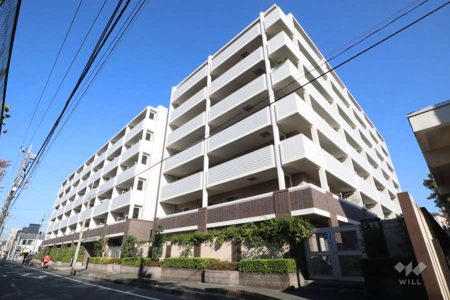 クレッセント東京サウスの外観（南西側から）