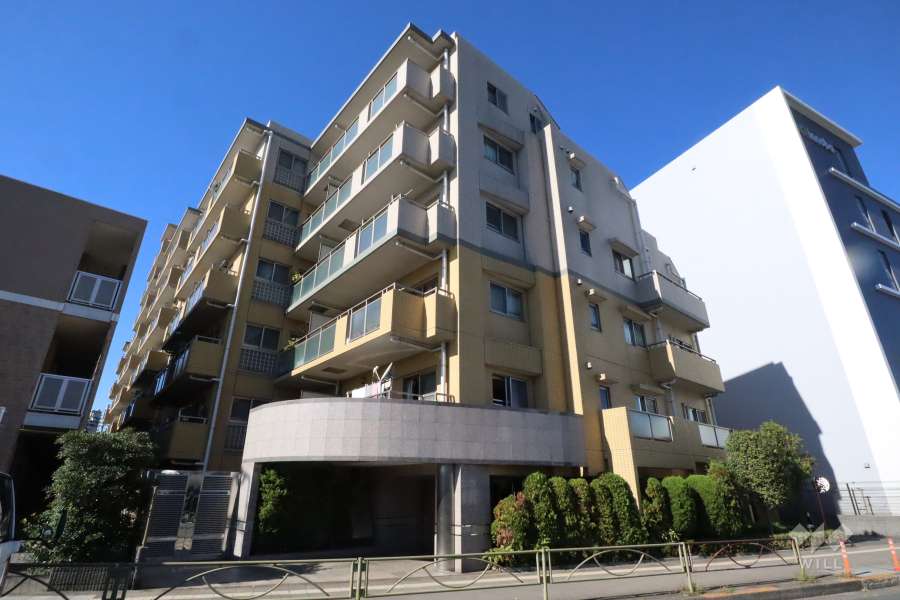 ジェイパーク多摩川弐番館の外観（南東側から）