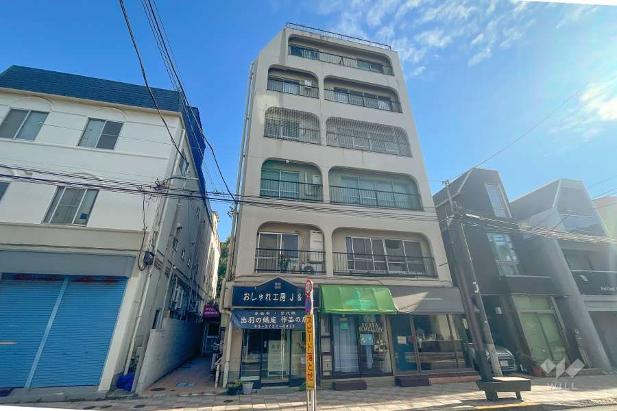 田園ロイヤルハイツの外観（南西側から）