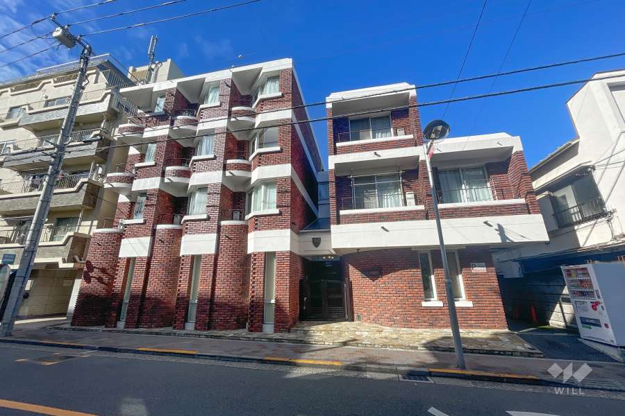 フェルテシモ田園調布の外観（北東側から）