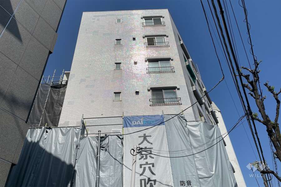 ビュラ田園調布の外観（南東側から）