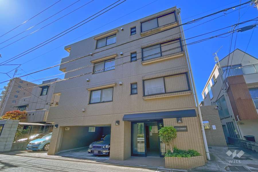 ドム田園調布の外観（北東側から）