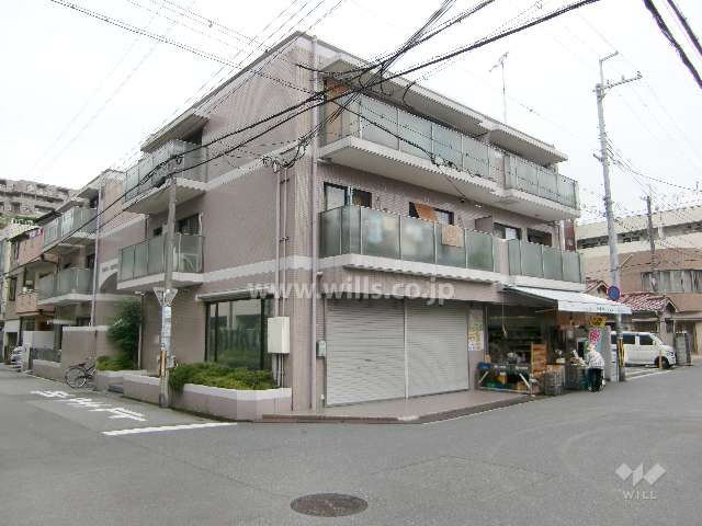 グランドムール武庫川の外観（北西側から）