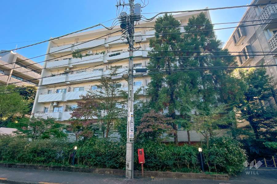 田園調布ハイツの外観（北側から）