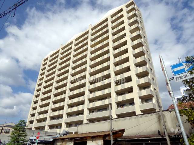 西宮戎前アーバンコンフォートの外観（南東側から）