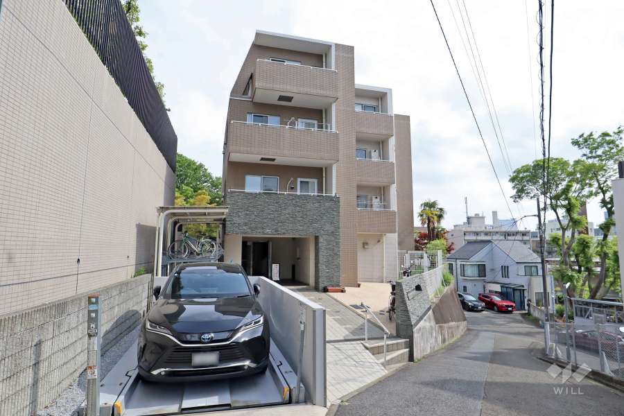 ランドステージ田園調布フォレストヒルズの外観（北西側から）