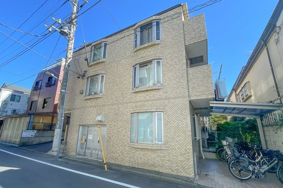 ベルハイム田園調布南の外観（西側から）