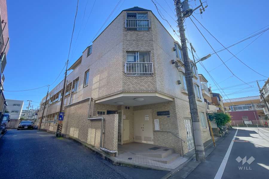 ベルハイム田園調布南の外観（北側から）